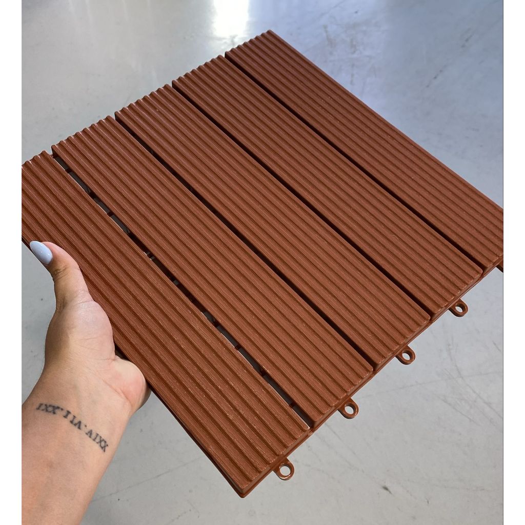 KIT 50 DECK MODULAR PLASTICO COBREM - 4,5m²