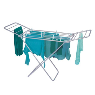 Varal De Chão Mor Com Abas Retrátil Em Alumínio Slim em Oferta na Shopee