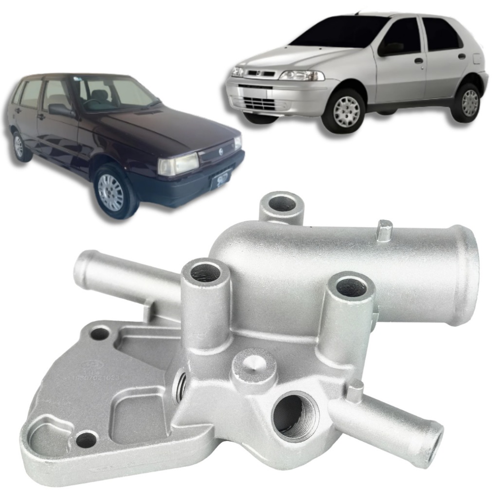 CARCAÇA COM VÁLVULA TERMOSTÁTICA FIAT PALIO UNO SIENA STRADA em Oferta na Shopee