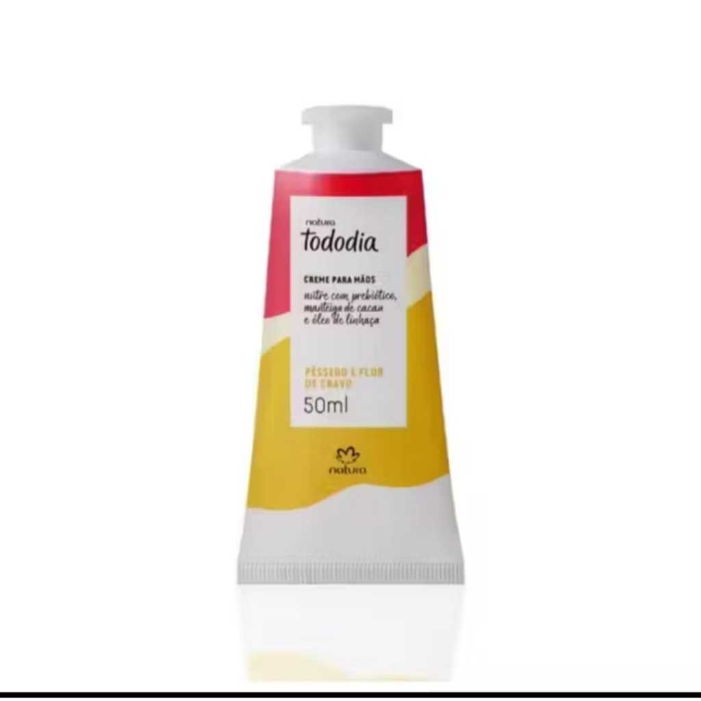 NATURA CREME PARA MÃOS AMORA PESSEGO E FLOR DE CRAVO 50 ML ORIGINAL