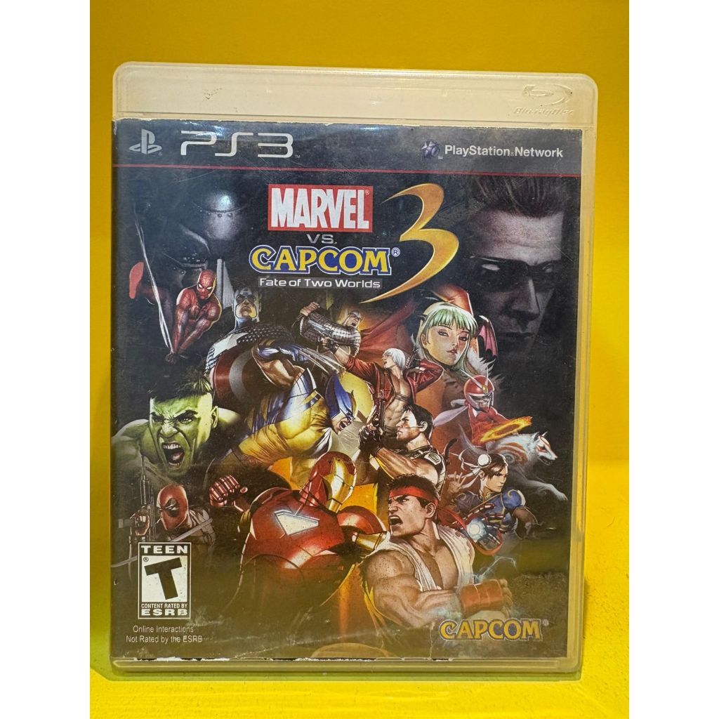 Marvel vs Capcom - Ps3/usado