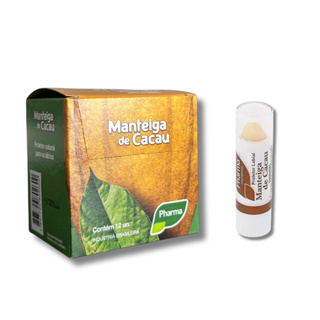 Caixa Manteiga de Cacau Bastão Tradicional Pharma - ATACADO em Oferta na Shopee