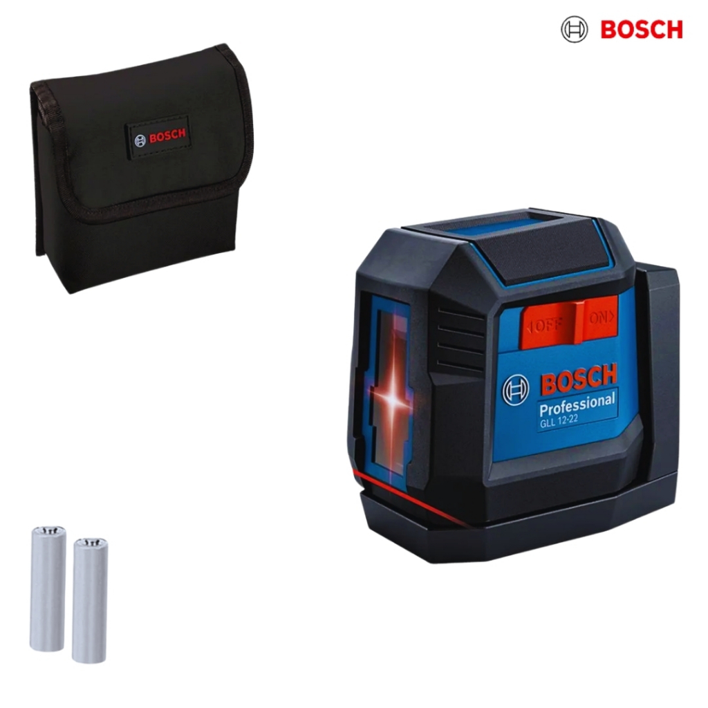 Nível a Laser Bosch GLL 12-22 de 12 m com suporte giratório