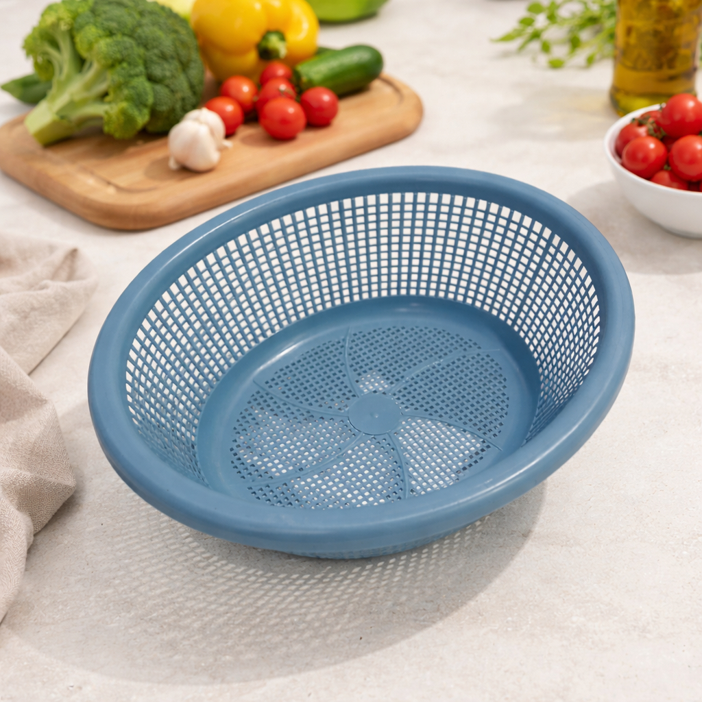 Kit lava tudo 05 unidade, escorredor de arroz/macarrão CORES VARIADAS CONFORME DISPONIBILIDADE EM ESTOQUE