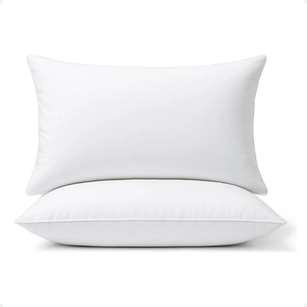 Travesseiro Pluma de Ganso Conforto Macies Pluma de Ganso Sintética 70x50cm Travesseiro Adulto