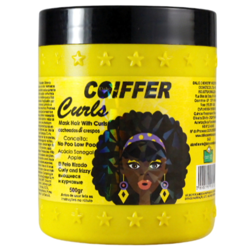 Mask Hair Whith Curls Coiffer 500g