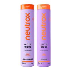 Kit Shampoo + Condicionador Neutrox Nutre Óleos 300ml Cada