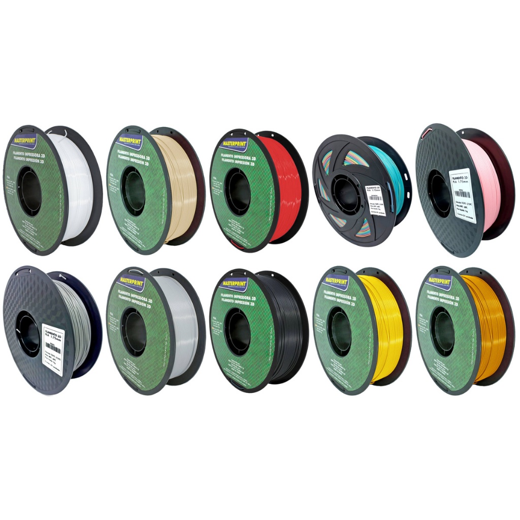 Filamento PLA Hyper Speed 1Kg 1.75mm Cores Brilhante Premium Impressões 3D - Varias Cores