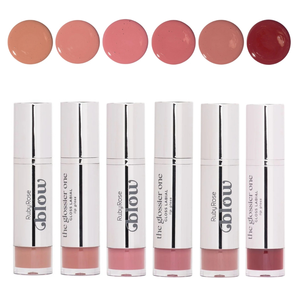 Gloss Labial The Glossier One Blow Ruby Rose - Cores Lindas