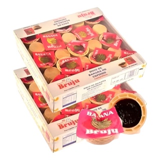 Doce Copinho De Banana Bruju Caixa C/ 40 Un em Oferta na Shopee