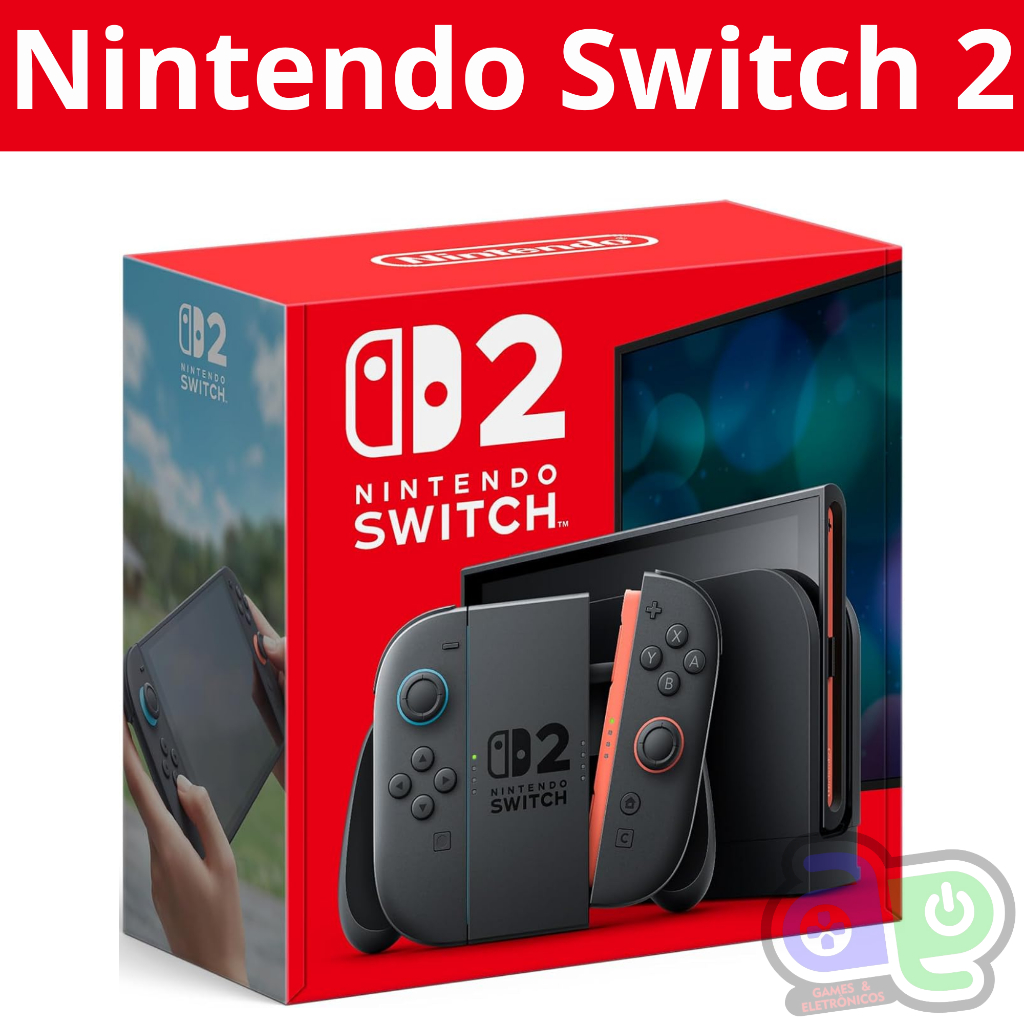Nintendo Switch 2 256GB Original Novo Garantia