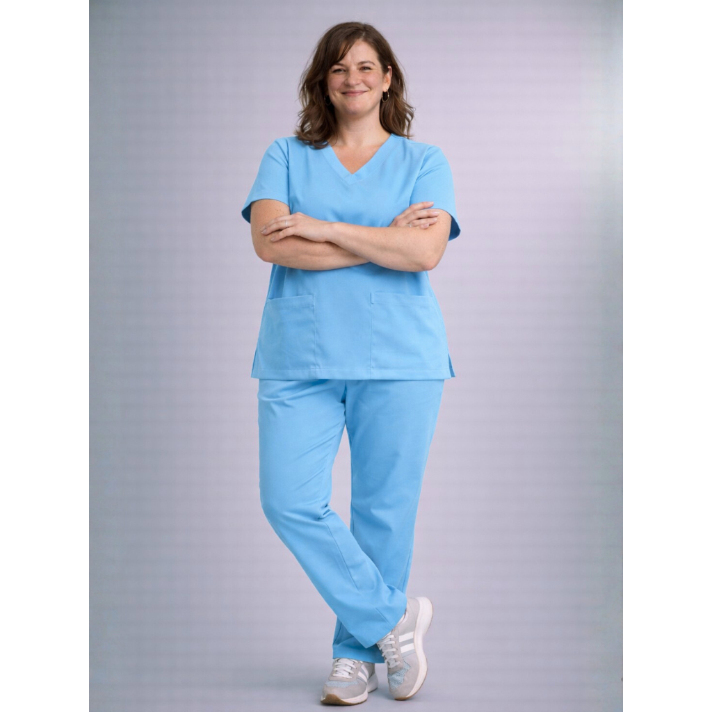 Conjunto Scrub Pijama Cirurgico Hospitalar Unissex Profissional Feminino Plus Size