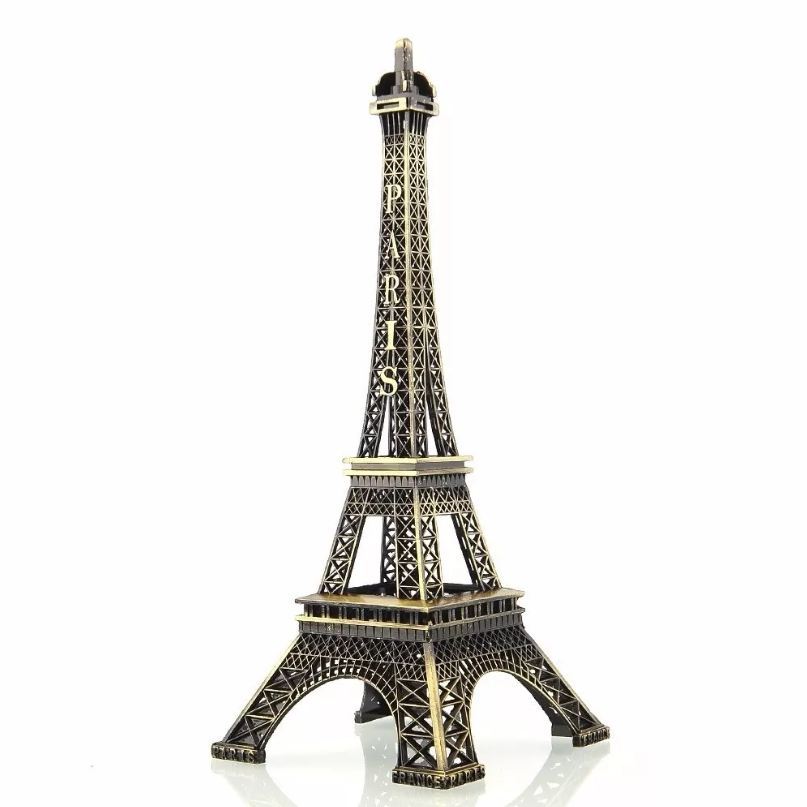 Torre Eiffel Paris Decoração Em Metal 25cm 33cm 40cm
