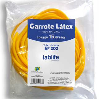 Tubo Látex Garrote 202 Profissional 15 Metros Hospitalar Flexível Resistente Enfermagem Laboratório em Oferta na Shopee