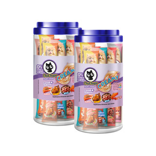 Kit 2 Potes ChuChups Cream Tubo Sortido Para Gatos Premium