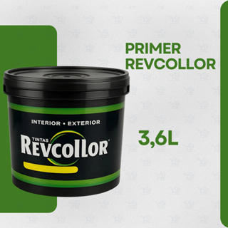 Fundo PRIMER REVCOLLOR 3.6L - Preparador para Revestimento pedra natural e Tintas em Oferta na Shopee