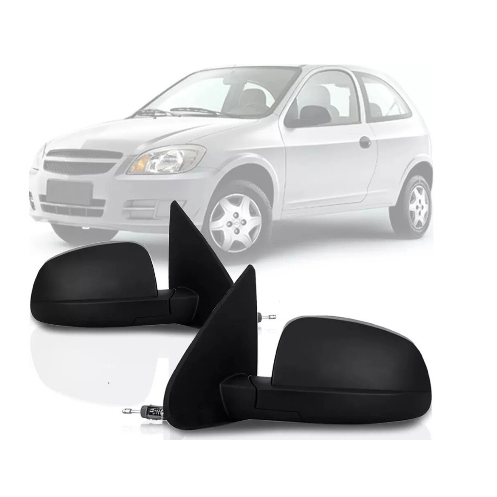 Par Retrovisor Celta Prisma Com Controle 2007 2008 2009 2010 2011 2012 2013