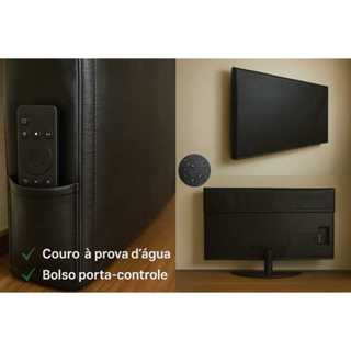 Capa de TV 32 á 75 Polegadas Televisão Protetora Couro Imperméavel em Oferta na Shopee