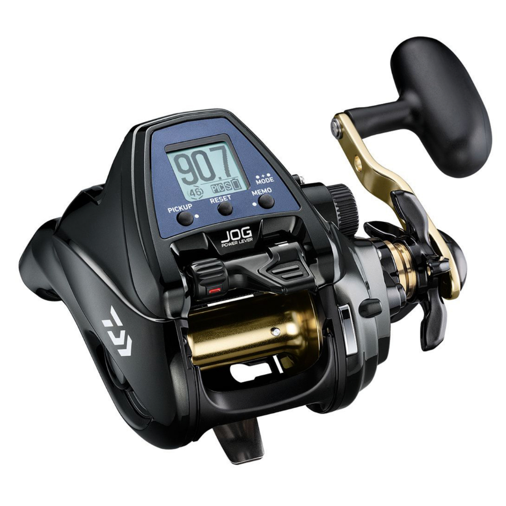 Carretilha DAIWA Elétrica Marítima TANACOM S500J Lançamento Sistema JOG (U) - Água Salgada
