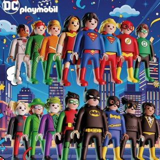 Brinquedo Colecionável Kinder Ovo - Playmobil Coleção DC Comics em Oferta na Shopee