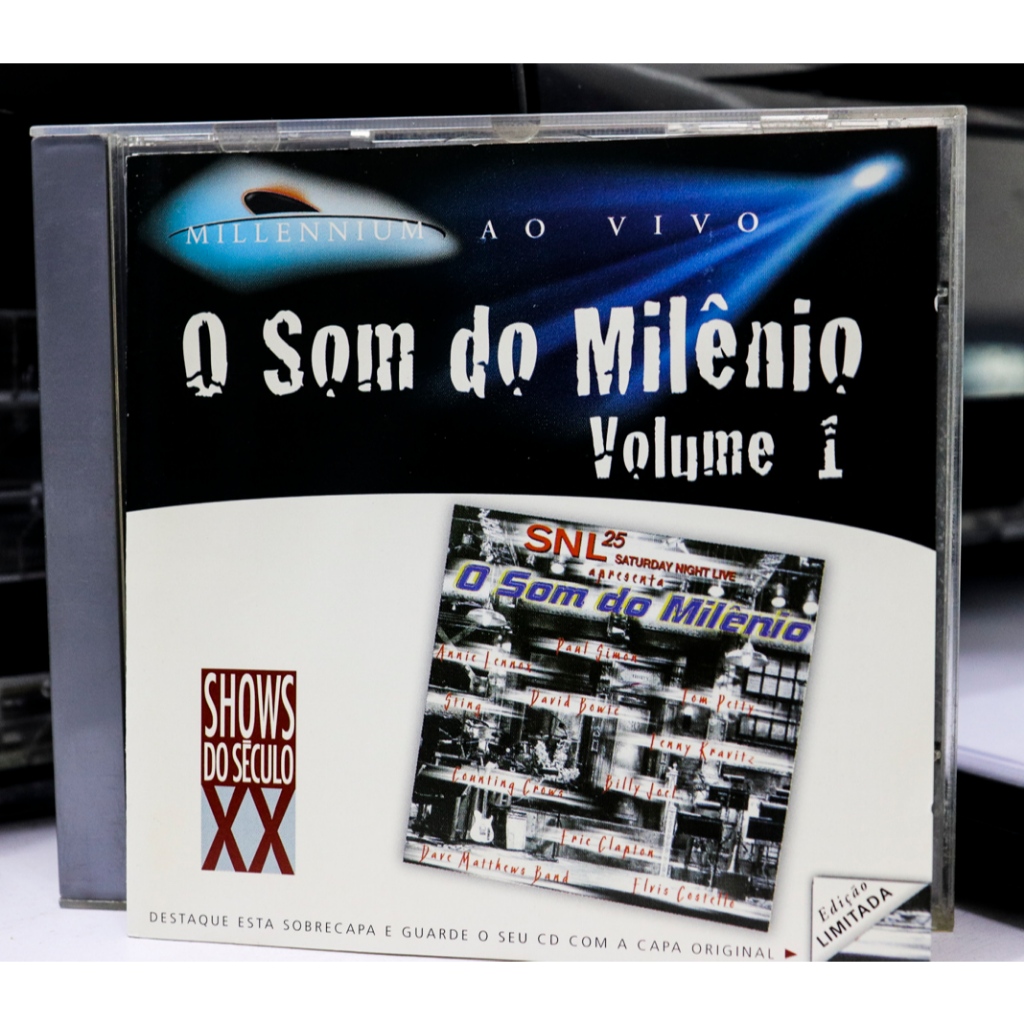 CD SATURDAY NIGHT LIVE: O SOM DO MILÊNIO AO VIVO VOLUME 1 - VARIOUS