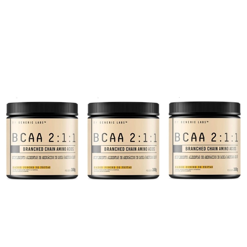 3x Hyper Amino BCAA 300g Sabor