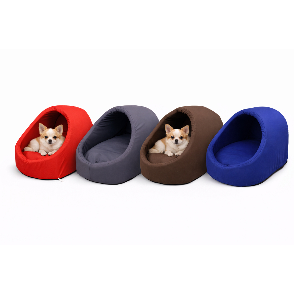 Cabana Cama Barraca Tenda Toca Iglu Colchonete Almofada  Removível Lavável Pet Para Cães Cachorros