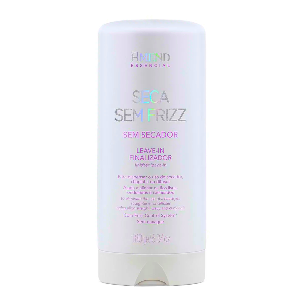 Leave In Finalizador Amend Essencial Seca Sem Frizz 180g em Oferta na Shopee