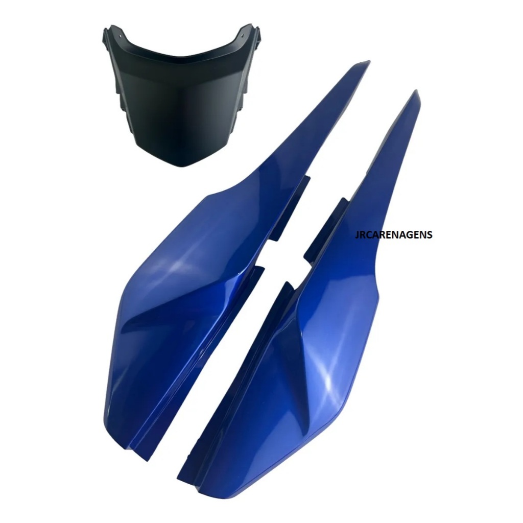 Kit Carenagem Traseira Rabeta Fan 150 160 CG Start 2014 a 2024 Azul Twister Perolizado 2014