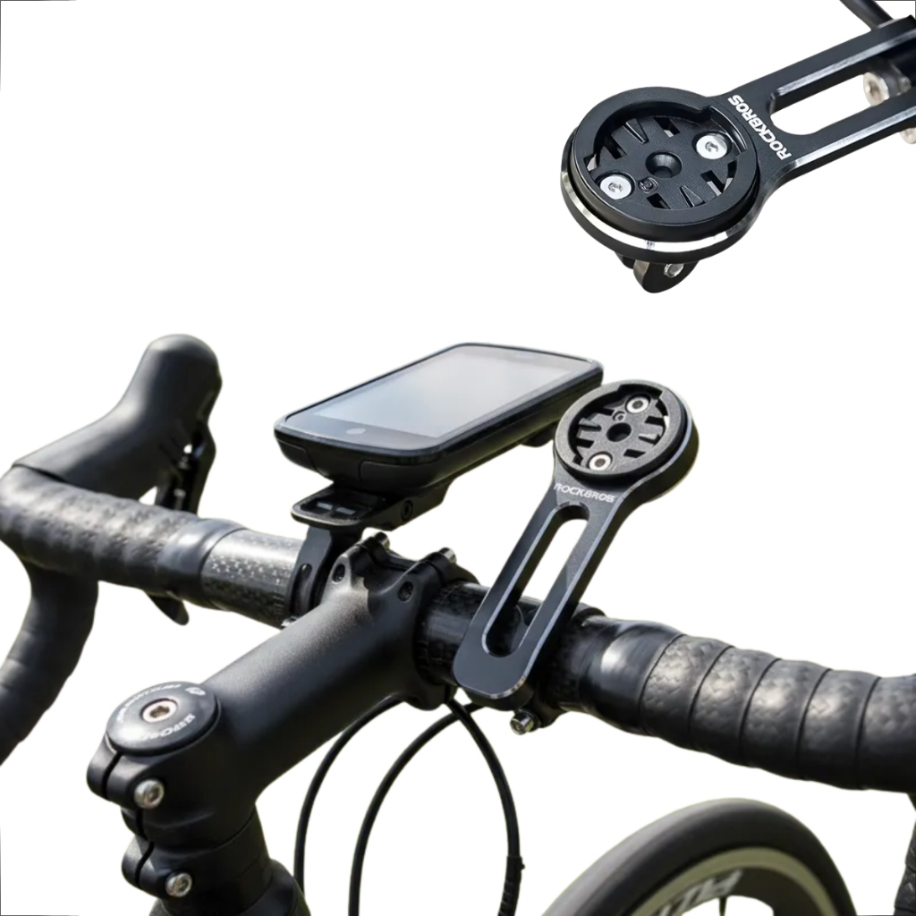 Suporte Gps Lanterna Compatível Garmin Wahoo Bryton Gopro