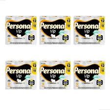 Papel Higiênico Personal Vip Neutro Folha Dupla Leve 12 Pague 11- 6uni