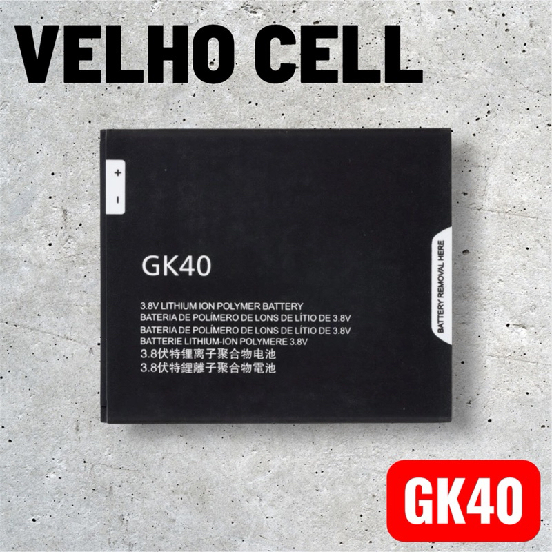 BAT COMPATIVEL G5 / E4 / G4 PLAY (GK40) ORG NOVA COM GARANTIA 90 DIA