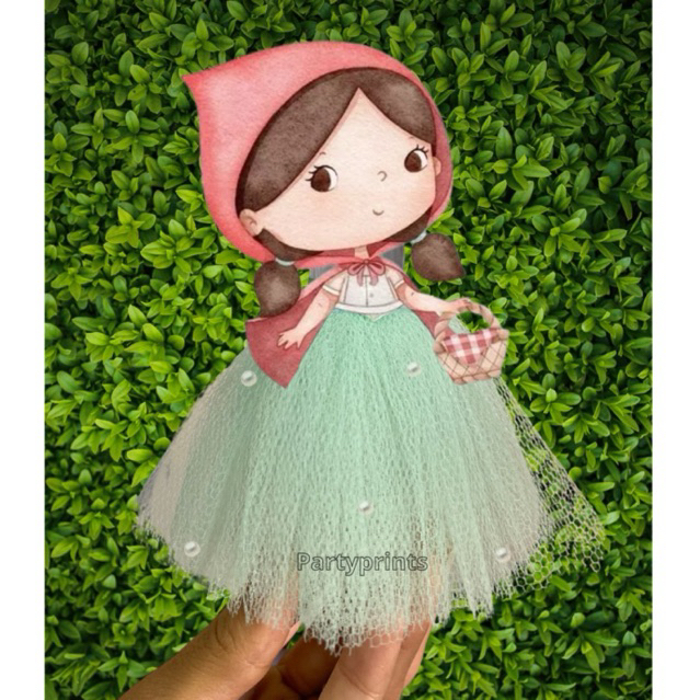 kit tubetes personalizado chapeuzinho vermelho lembrancinha aniversário