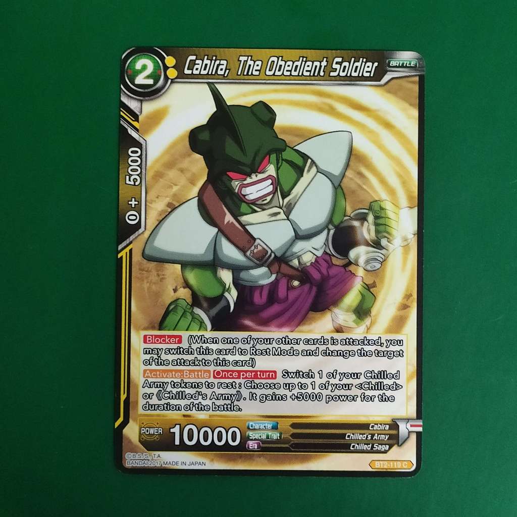 DBS-035 - Cabira, The Obedient Soldier - Dragon Ball Super Card Game - Bandai