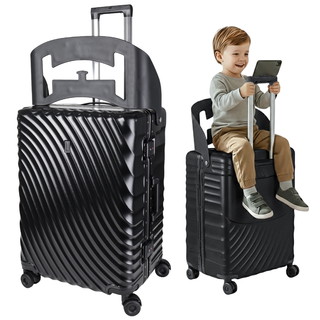 Mala Viagem Grande Assento Infantil ABS Giro 360° de 23 a 32kg Alira Home