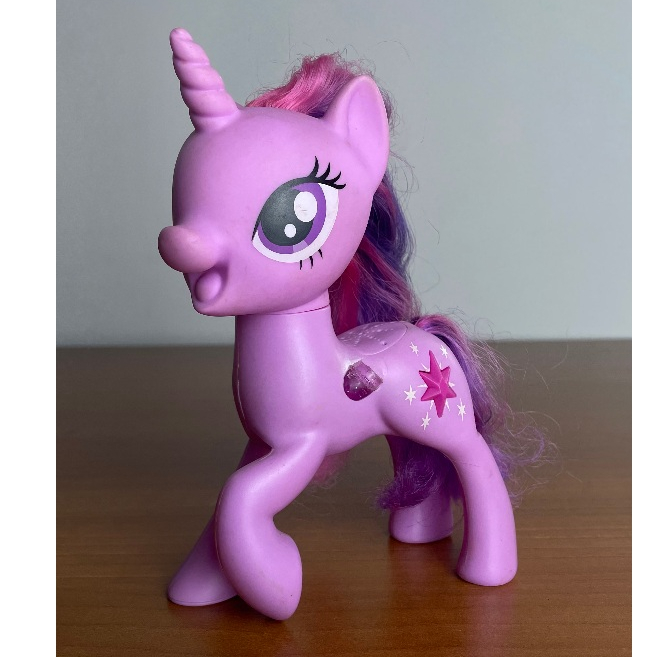 SUCATA FUNCIONANDO Twilight Sparkle My Little Pony MLP Para Restauro