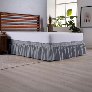 Saia Box 100% Poliéster Fivela Regulagem Ajustável Camas Solteiro Casal Queen KIng Ajuste Perfeito em Oferta na Shopee