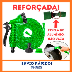 Mangueira Mágica Original 15/30/60 Metros Flexível Expansível Para Jardim