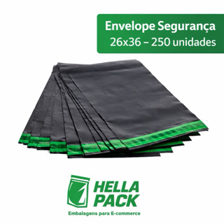 Envelope de Segurança 26x36 250 unidades Economy – Lacre Adesivo para Envios e Correios em Oferta na Shopee