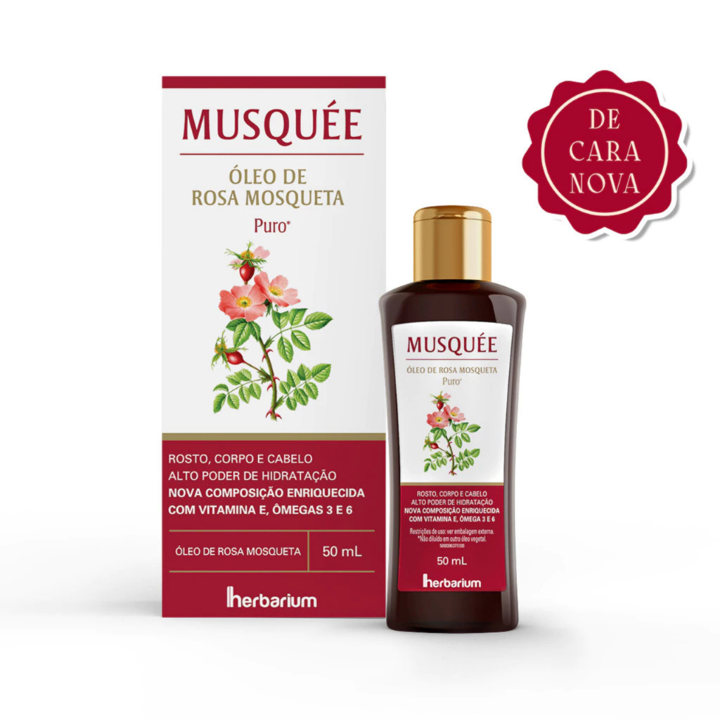 Musquée Óleo de Rosa Mosqueta Puro - Original Herbarium 50ml