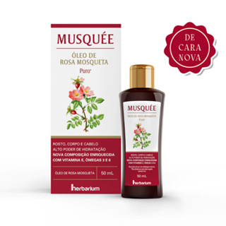 Musquée Óleo de Rosa Mosqueta Puro - Original Herbarium 50ml em Oferta na Shopee