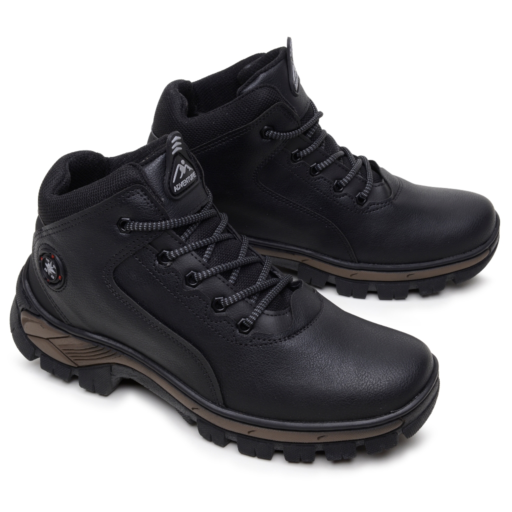 Bota Coturno Adventure Masculino Adulto Para Motoqueiros