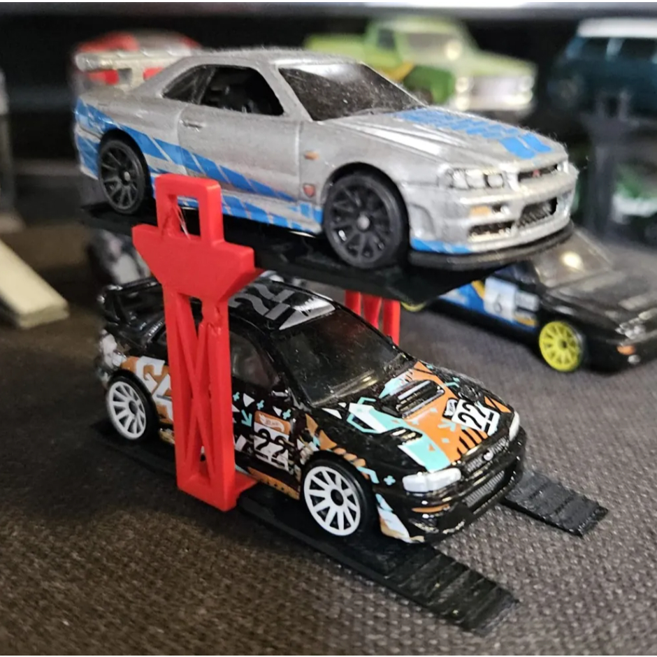 Elevador Diecast para Hot Wheels - Matchbox 1/64