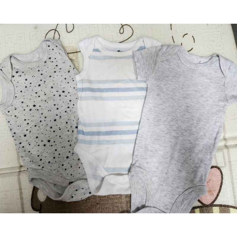 [Desapego] Trio body calor bebe menino baby club e Teddy Boom 3 a 6 meses