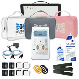 Neurodyn Portable TENS Burst Ibramed 2 Canais Eletroestimulador Muscular Portátil em Oferta na Shopee