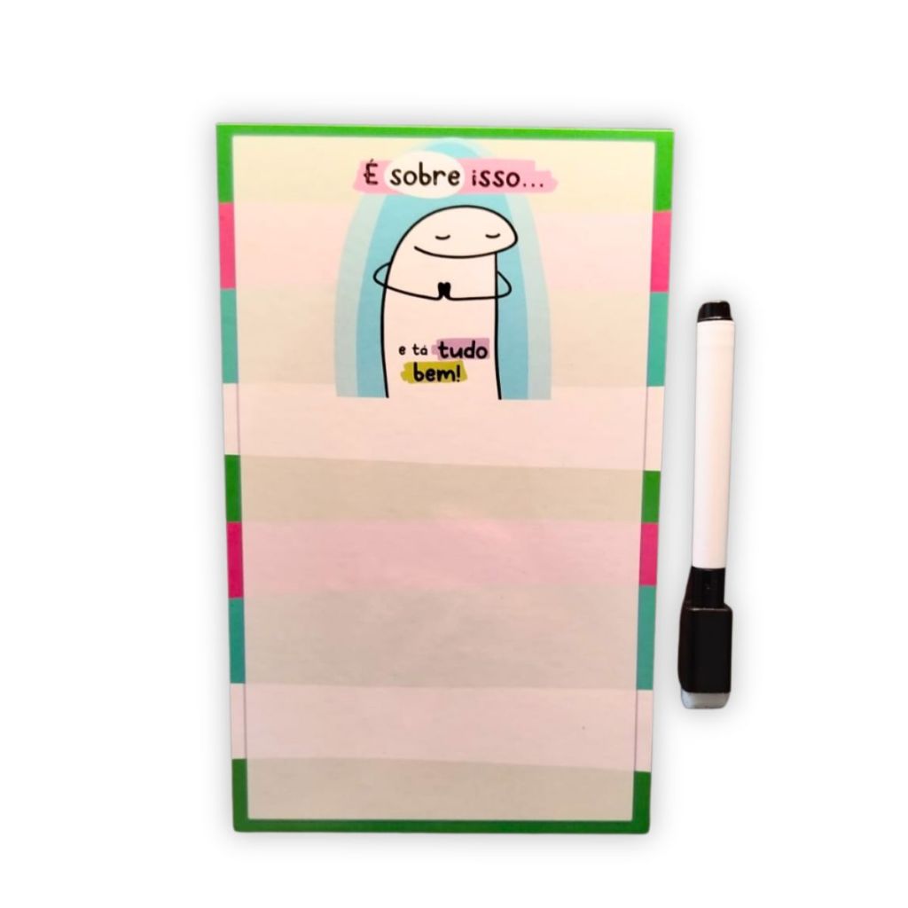 Mini Planner Lousa de Geladeira Engraçado Recados com caneta ímã 12x19,5cm Anotações em Oferta na Shopee