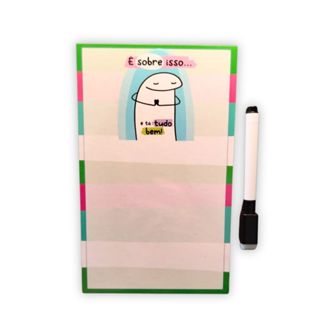 Mini Planner Lousa de Geladeira Engraçado Recados com caneta ímã 12x19,5cm Anotações em Oferta na Shopee
