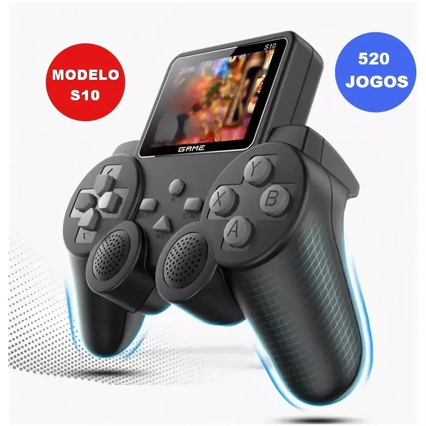 Vídeo Game Retro 520 em 1 Console com 520 Jogos Tela 2.4" - Miniatura 2