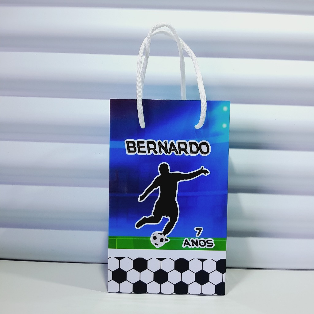 SACOLINHAS SURPRESAS FUTEBOL PERSONALIZADAS/LEMBRANCINHAS MIMOS DE ANIVERSÁRIO