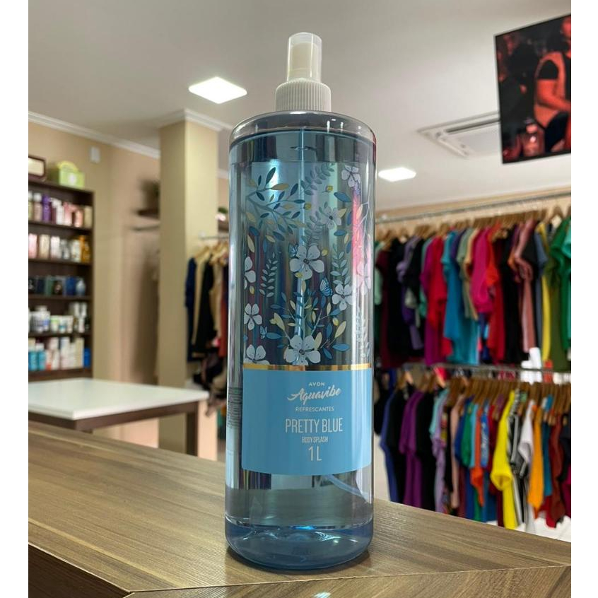 Aquavibe Pretty Blue Avon - 1 L (COM BORRIFADOR)
